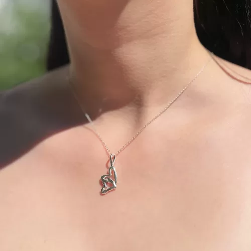 Dije de plata .925 diseño contemporáneo por Teresa González