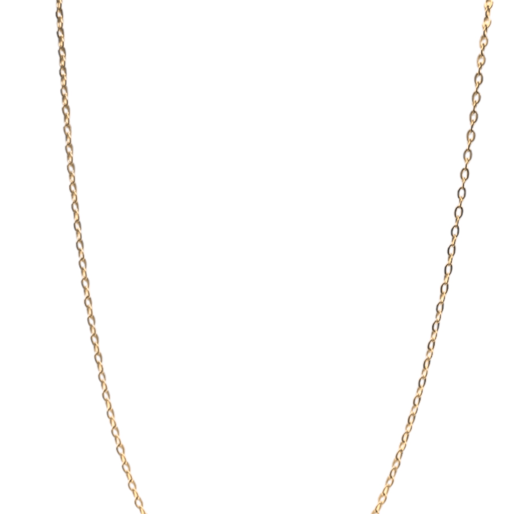 Cadena de plata .925 baño de oro eslabones anclados diseño por Teresa González- largo 45cm