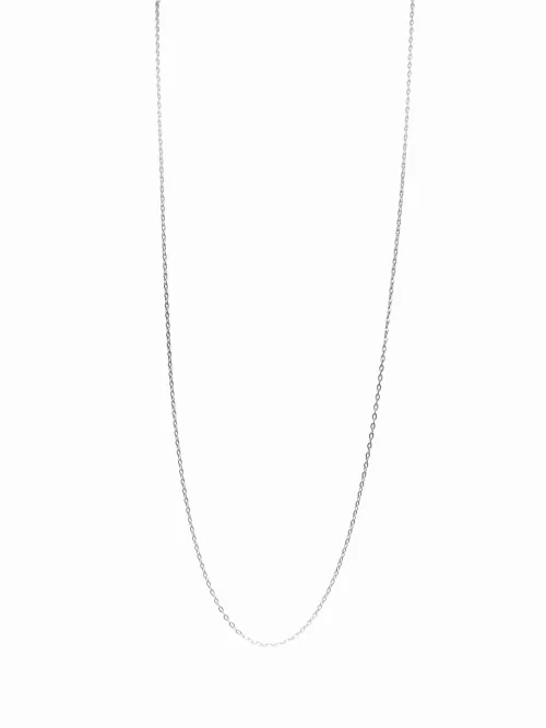 Cadena de plata .925 eslabones anclados diseño por Teresa González - 45 cm