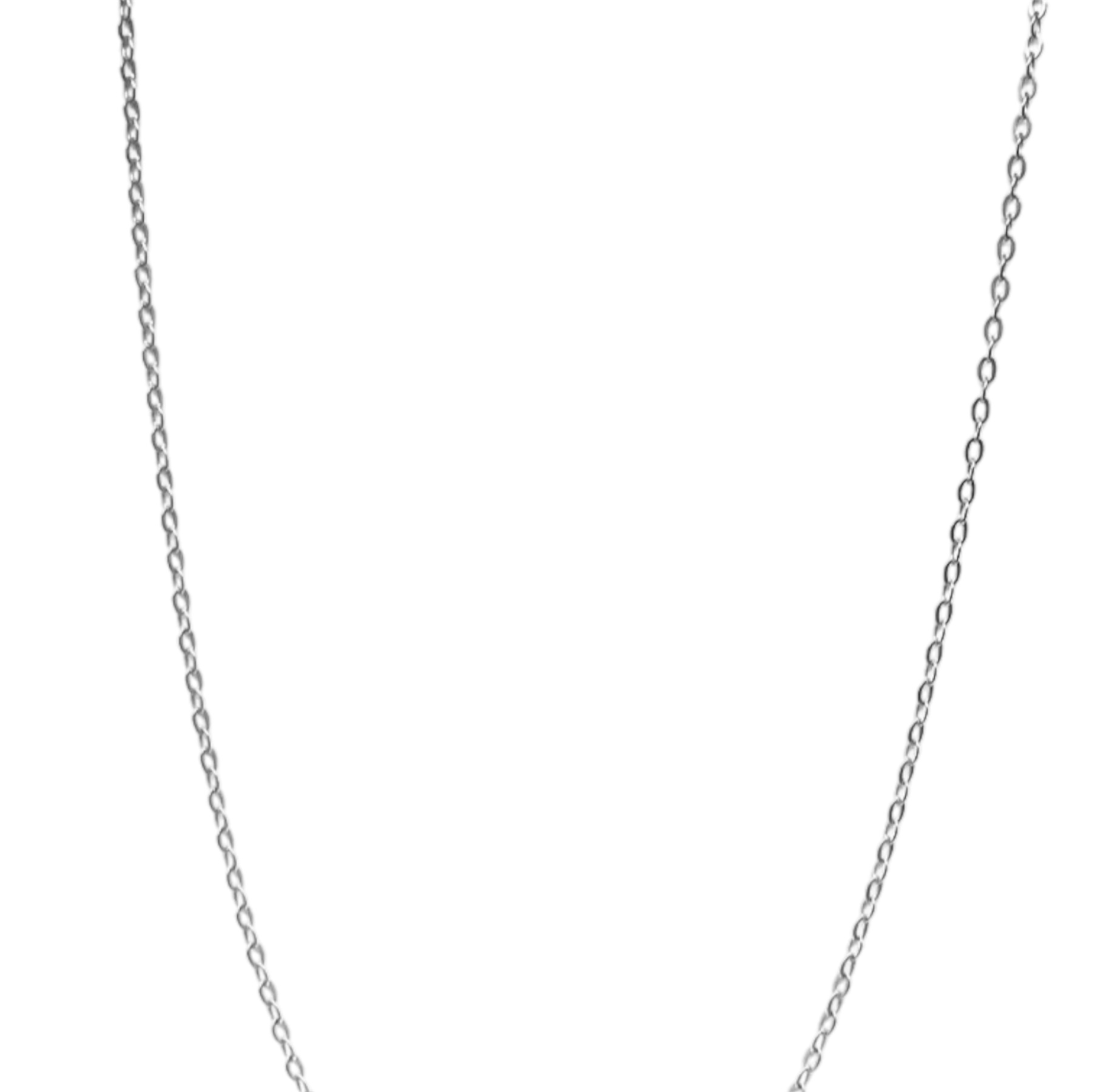Cadena de plata .925 eslabones anclados diseño por Teresa González - 45 cm