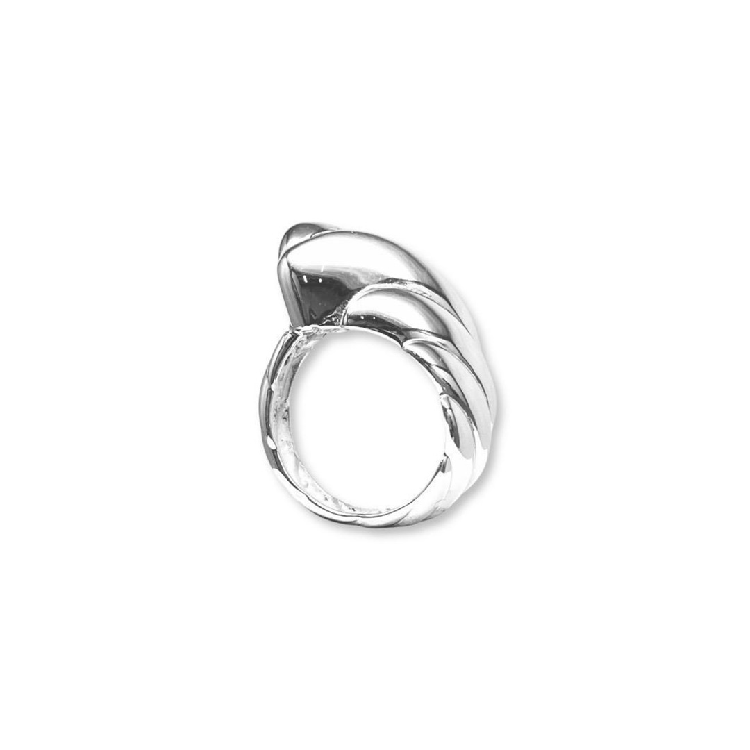 Anillo de plata .925 tipo caracol espiral chico por Teresa González